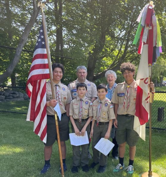 Bea with scouts